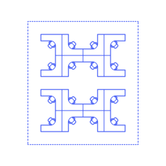 Layouts Open Offices Rows U Shape Ends Sketch Style Svg Vector, Free Vectors File